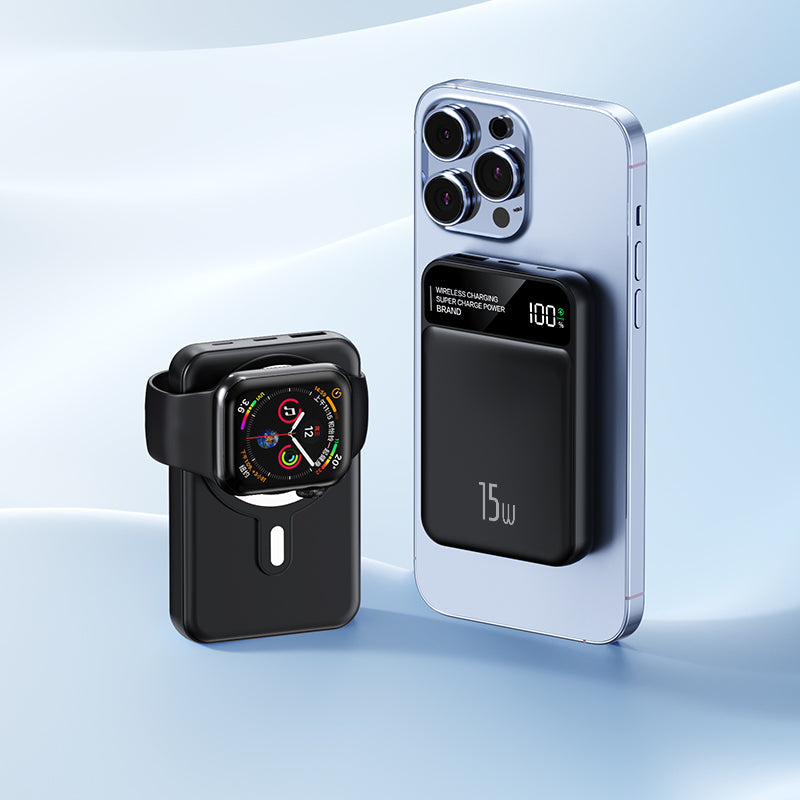 Custom Logo  Rechargeable watch power bank | Premium Corporate Gifts and Custom Gifts
