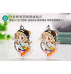 Custom Logo Acrylic Advertising Keychain | Premium Corporate Gifts and Custom Gifts