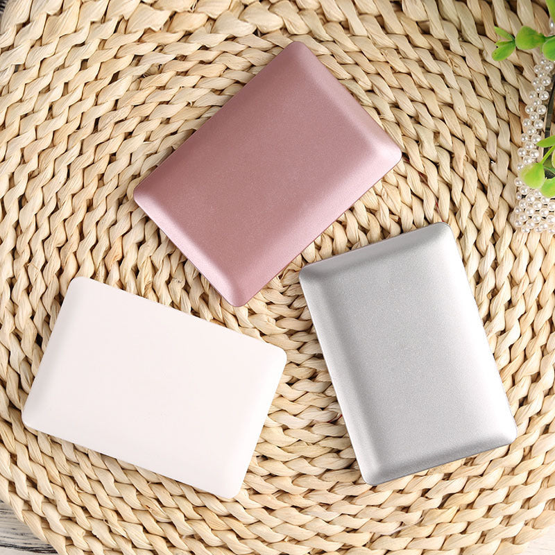 Custom Logo Apple Notebook Shaped Portable Mirror | Premium Corporate Gifts and Custom Gifts