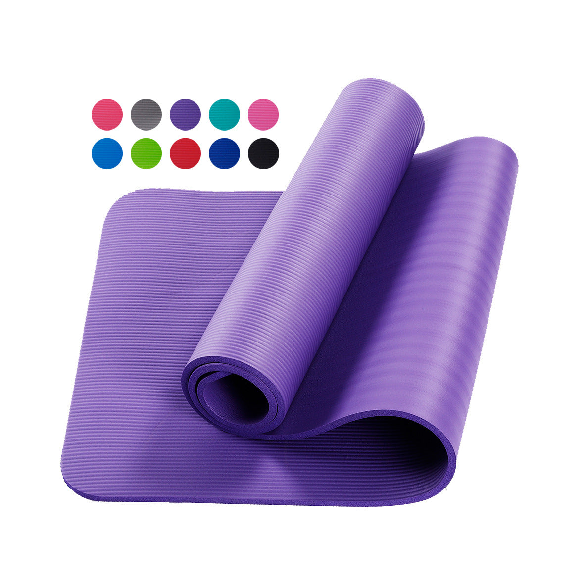 Custom Logo NBR Multi-Colored Yoga Mat | Premium Corporate Gifts and Custom Gifts