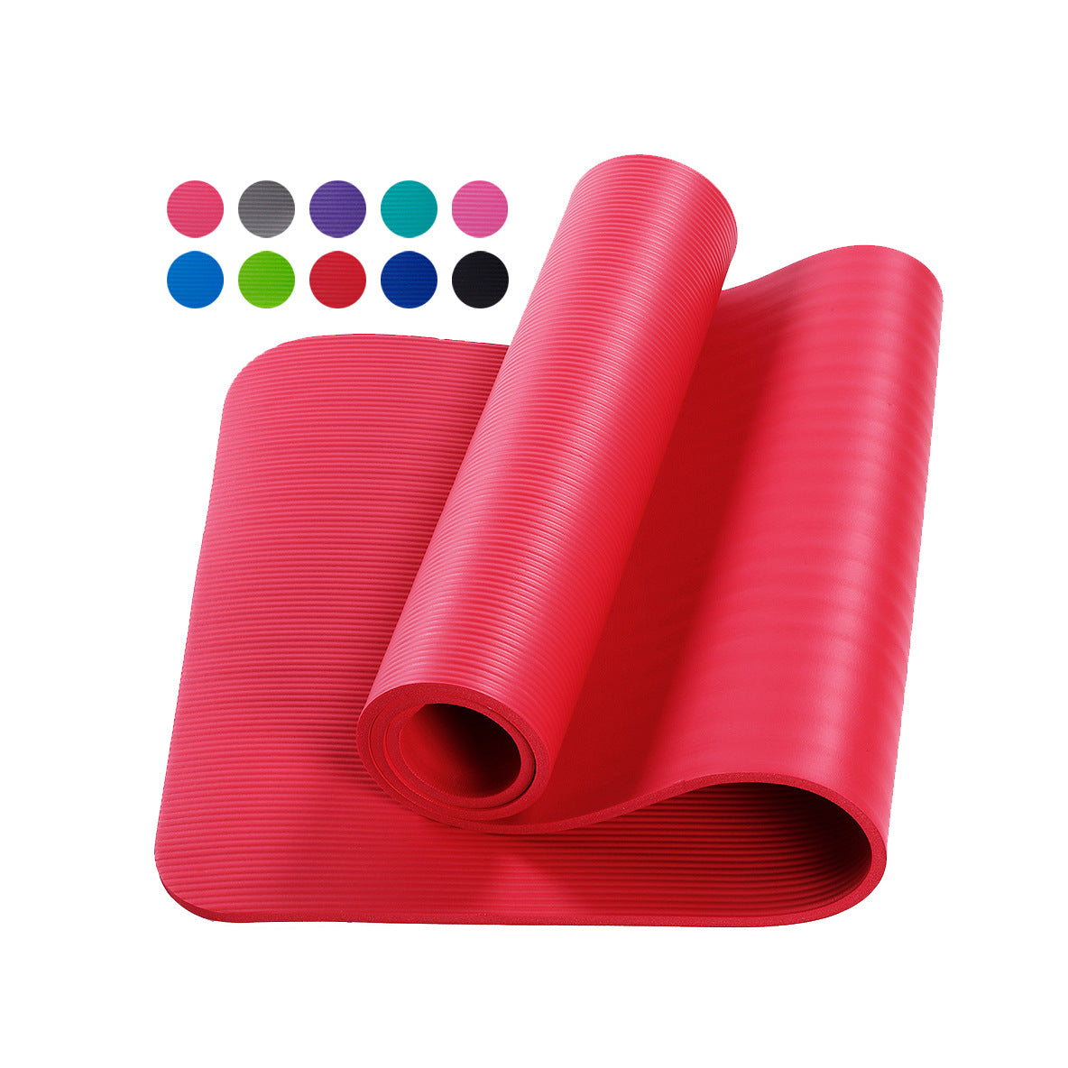 Custom Logo NBR Multi-Colored Yoga Mat | Premium Corporate Gifts and Custom Gifts