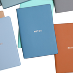 Custom Logo Simple plain leather notebook | Premium Corporate Gifts and Custom Gifts