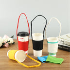 Custom Logo Canvas Cup Bag Drink Bag | Premium Corporate Gifts and Custom Gifts