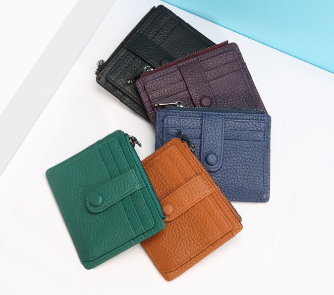 Custom Logo Soft leather coin card case | Premium Corporate Gifts and Custom Gifts