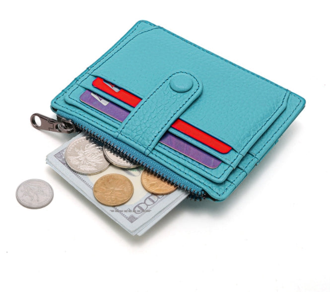 Custom Logo Soft leather coin card case | Premium Corporate Gifts and Custom Gifts