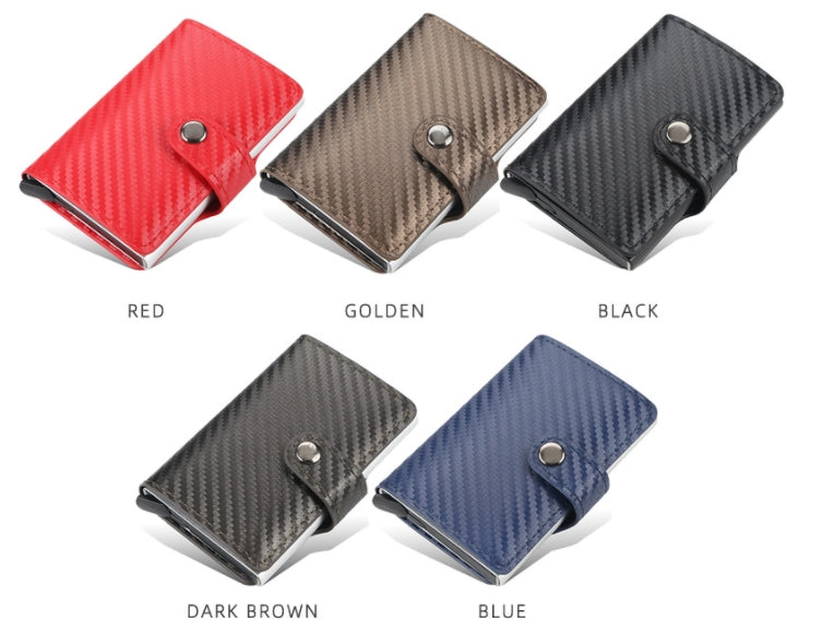 Custom Logo Plaid Anti-Magnetic Card Case | Premium Corporate Gifts and Custom Gifts