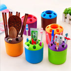 Custom Logo Colorful Multifunctional Pen Holder | Premium Corporate Gifts and Custom Gifts
