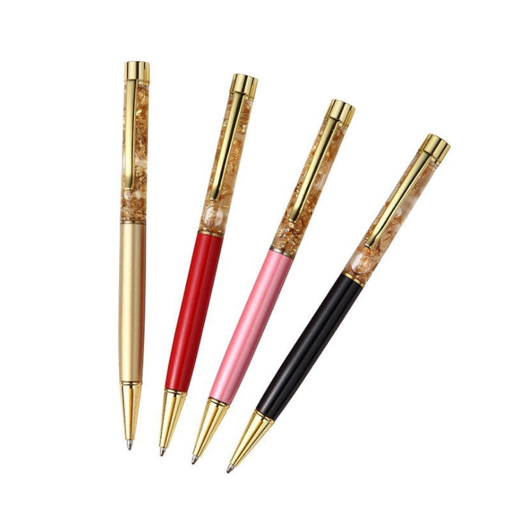 Custom Logo Gold foil rhinestone pen | Premium Corporate Gifts and Custom Gifts