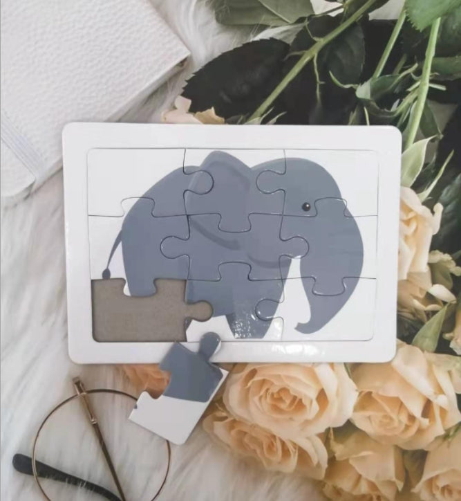 Custom Logo Square Animal Puzzle | Premium Corporate Gifts and Custom Gifts
