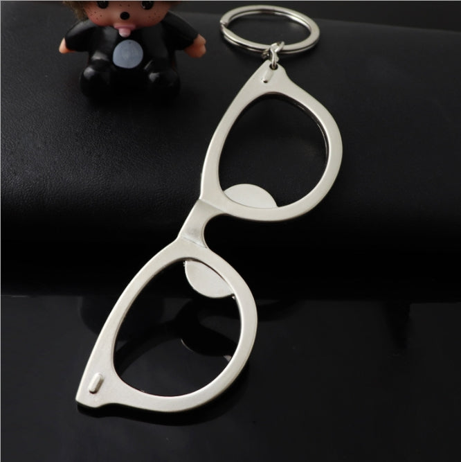 Custom Logo Glasses Bottle Opener Keychain | Premium Corporate Gifts and Custom Gifts