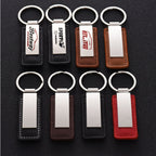 Custom Logo Leather Iron Keychain | Premium Corporate Gifts and Custom Gifts