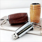 Custom Logo Barrel-shaped flash drive | Premium Corporate Gifts and Custom Gifts