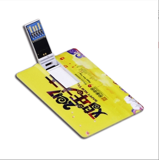 Custom Logo Colorful business card-style flash drive | Premium Corporate Gifts and Custom Gifts