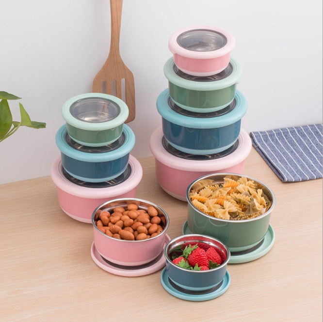 Custom Logo Round Fresh-keeping Bowl 3-pack | Premium Corporate Gifts and Custom Gifts