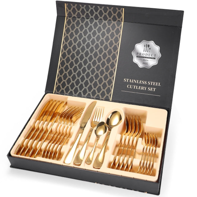 Custom Logo High-end Western Tableware Gift Set | Premium Corporate Gifts and Custom Gifts