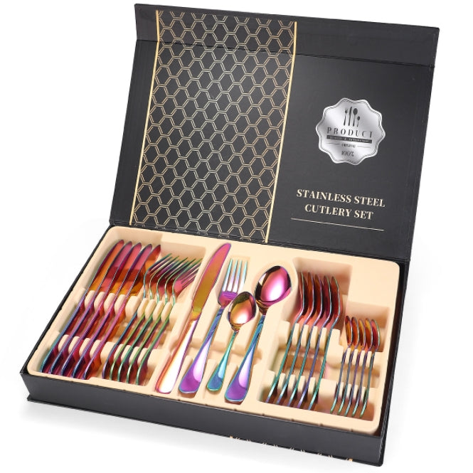 Custom Logo High-end Western Tableware Gift Set | Premium Corporate Gifts and Custom Gifts