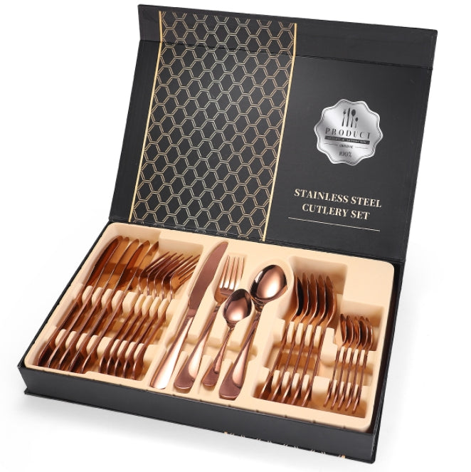 Custom Logo High-end Western Tableware Gift Set | Premium Corporate Gifts and Custom Gifts