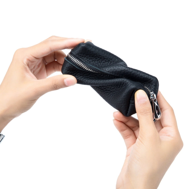 Custom Logo Lychee leather coin purse | Premium Corporate Gifts and Custom Gifts