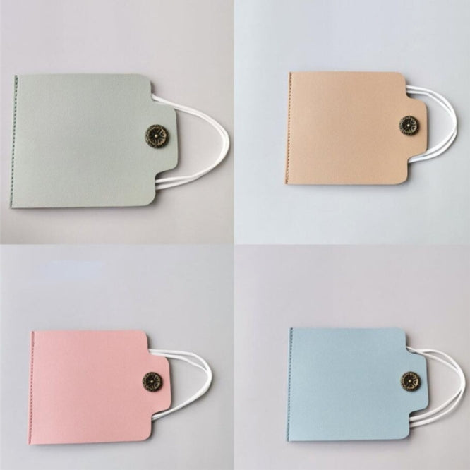 Custom Logo Square Leather Mask Storage Clip | Premium Corporate Gifts and Custom Gifts