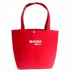 Custom Logo Classic wool felt handbag | Premium Corporate Gifts and Custom Gifts