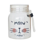 Custom Logo Cartoon Meow Meow Glass Cup | Premium Corporate Gifts and Custom Gifts