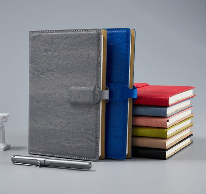Custom Logo Leather Magnetic Business Notebook | Premium Corporate Gifts and Custom Gifts