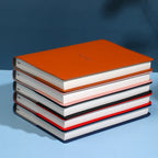 Custom Logo Simple plain leather notebook | Premium Corporate Gifts and Custom Gifts