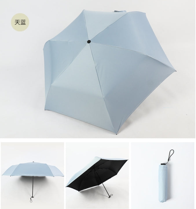 Custom Logo Lightweight carbon fiber tri-fold umbrella | Premium Corporate Gifts and Custom Gifts