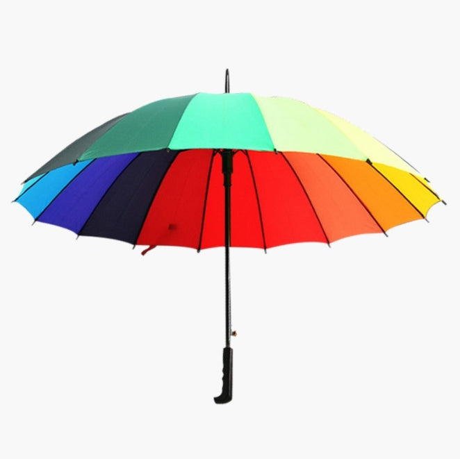 Custom Logo Rainbow Advertising Umbrella | Premium Corporate Gifts and Custom Gifts