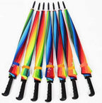 Custom Logo Rainbow Advertising Umbrella | Premium Corporate Gifts and Custom Gifts