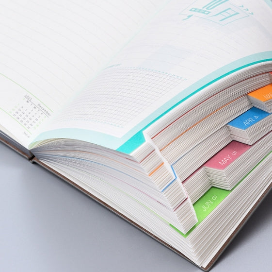 Custom Logo A5 Time Management Business Diary Notebook | Premium Corporate Gifts and Custom Gifts