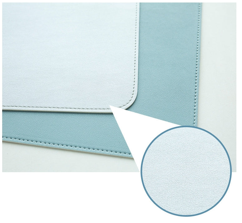Custom Logo PU Waterproof Leather Table Mat | Premium Corporate Gifts and Custom Gifts