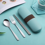 Custom Logo Japanese stainless steel eco-friendly tableware | Premium Corporate Gifts and Custom Gifts