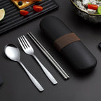 Custom Logo Japanese stainless steel eco-friendly tableware | Premium Corporate Gifts and Custom Gifts
