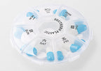 Custom Logo Transparent seven-compartment box | Premium Corporate Gifts and Custom Gifts