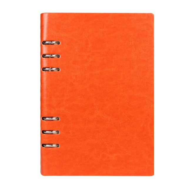 Custom Logo Commercial Leather Loose-leaf Office Notebook | Premium Corporate Gifts and Custom Gifts