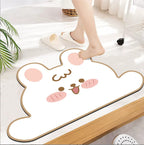 Custom Logo Bathroom Absorbent Floor Mat Carpet | Premium Corporate Gifts and Custom Gifts