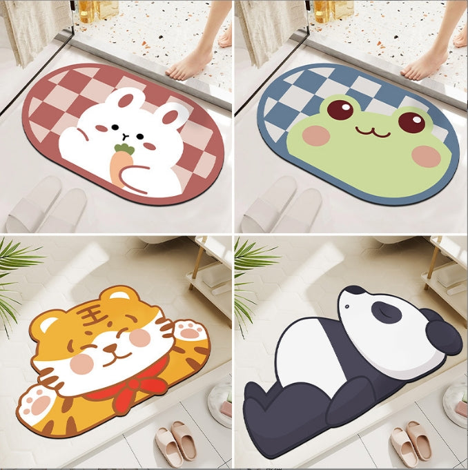 Custom Logo Bathroom Absorbent Floor Mat Carpet | Premium Corporate Gifts and Custom Gifts