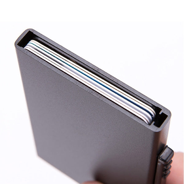 Custom Logo Metal Bounce Anti-Theft Card Case | Premium Corporate Gifts and Custom Gifts