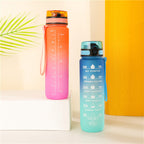 Custom Logo Colorful gradient color water bottle 1L | Premium Corporate Gifts and Custom Gifts