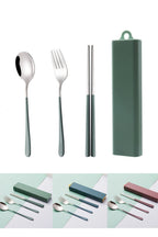 Custom Logo   304 stainless steel pull-out cutlery set | Premium Corporate Gifts and Custom Gifts