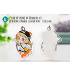 Custom Logo Acrylic Advertising Keychain | Premium Corporate Gifts and Custom Gifts