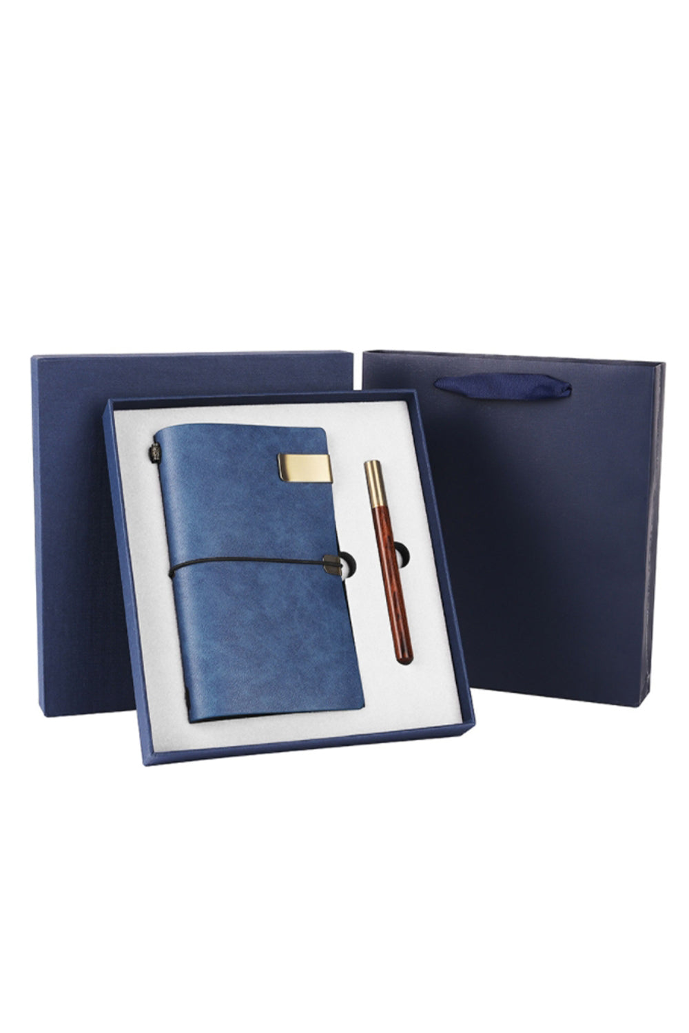 Custom Logo A6 Notepad + Ballpoint Pen Business Gift Box | Premium Corporate Gifts and Custom Gifts