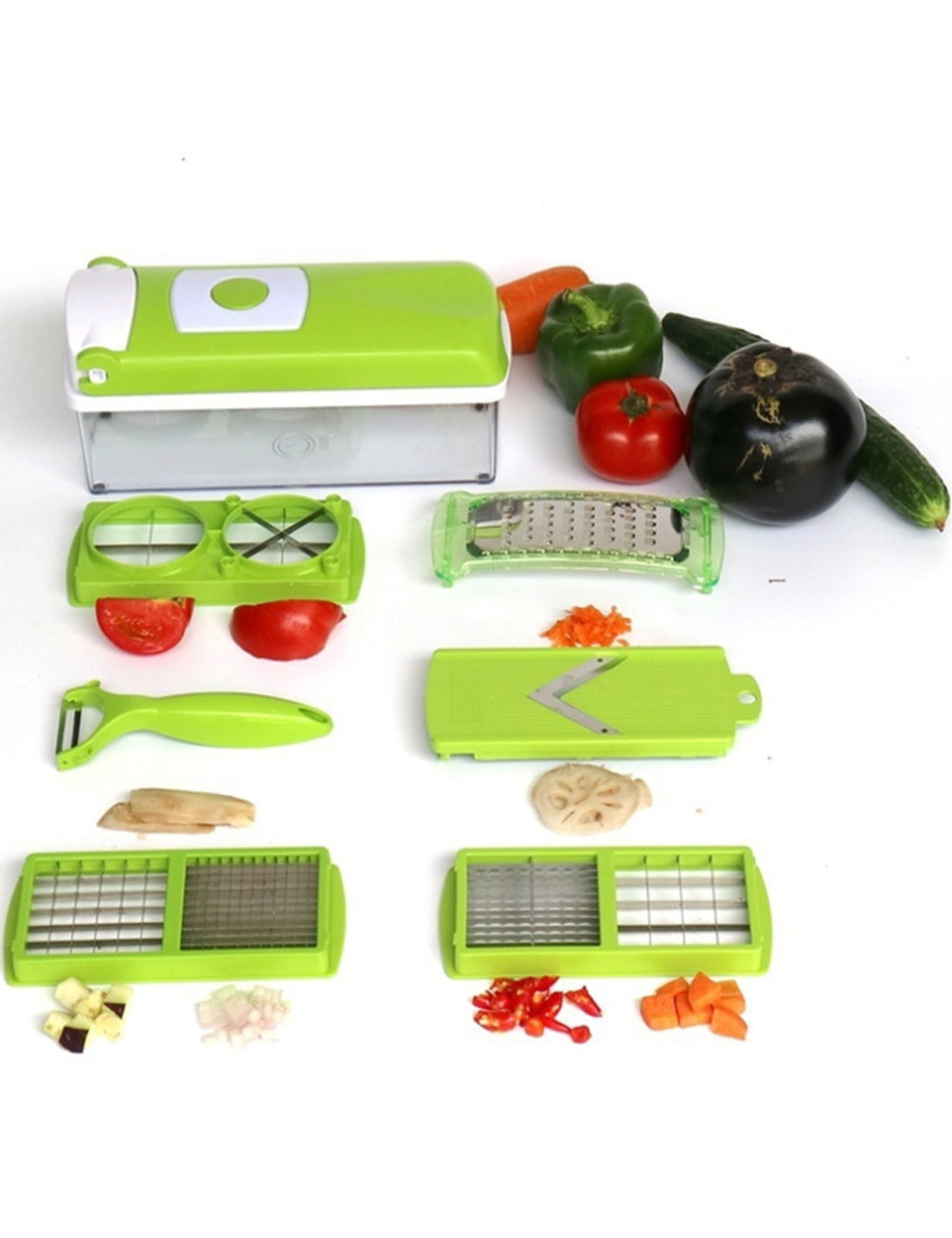 Custom Logo Multifunctional Vegetable Cutter Box Set | Premium Corporate Gifts and Custom Gifts