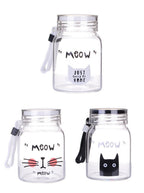 Custom Logo Cartoon Meow Meow Glass Cup | Premium Corporate Gifts and Custom Gifts