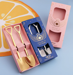 Custom Logo 2-Piece Shovel-Style Spoon Set | Premium Corporate Gifts and Custom Gifts