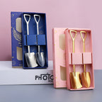 Custom Logo 2-Piece Shovel-Style Spoon Set | Premium Corporate Gifts and Custom Gifts