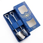 Custom Logo 2-Piece Shovel-Style Spoon Set | Premium Corporate Gifts and Custom Gifts