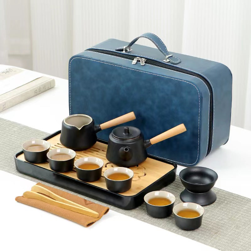 Custom Logo Portable Travel Premium Tea Set Gift Box | Premium Corporate Gifts and Custom Gifts