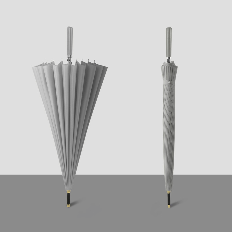 Custom Logo 24-bone straight pole long-handled umbrella | Premium Corporate Gifts and Custom Gifts